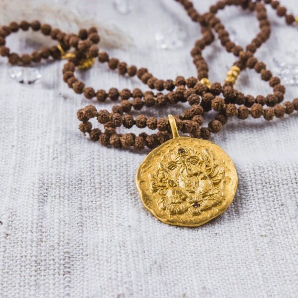 GANAPATI • NECKLACE WITH RUDRAKSHA - Image 2